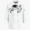 Eight Knot Button Chef Coat with Thermometer Pocket Thumbnail