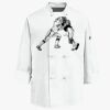 Eight Knot Button Chef Coat with Thermometer Pocket Thumbnail