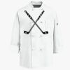 Eight Knot Button Chef Coat with Thermometer Pocket Thumbnail