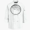 Eight Knot Button Chef Coat with Thermometer Pocket Thumbnail
