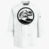 Eight Knot Button Chef Coat with Thermometer Pocket Thumbnail