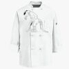 Eight Knot Button Chef Coat with Thermometer Pocket Thumbnail