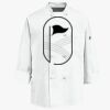 Eight Knot Button Chef Coat with Thermometer Pocket Thumbnail
