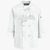 Eight Knot Button Chef Coat with Thermometer Pocket Thumbnail