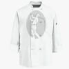 Eight Knot Button Chef Coat with Thermometer Pocket Thumbnail