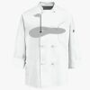 Eight Knot Button Chef Coat with Thermometer Pocket Thumbnail