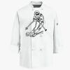 Eight Knot Button Chef Coat with Thermometer Pocket Thumbnail