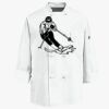 Eight Knot Button Chef Coat with Thermometer Pocket Thumbnail