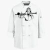 Eight Knot Button Chef Coat with Thermometer Pocket Thumbnail