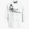 Eight Knot Button Chef Coat with Thermometer Pocket Thumbnail