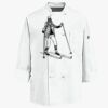 Eight Knot Button Chef Coat with Thermometer Pocket Thumbnail