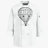 Eight Knot Button Chef Coat with Thermometer Pocket Thumbnail