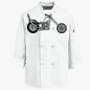Eight Knot Button Chef Coat with Thermometer Pocket Thumbnail