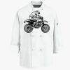 Eight Knot Button Chef Coat with Thermometer Pocket Thumbnail