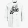Eight Knot Button Chef Coat with Thermometer Pocket Thumbnail