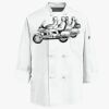 Eight Knot Button Chef Coat with Thermometer Pocket Thumbnail