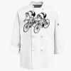 Eight Knot Button Chef Coat with Thermometer Pocket Thumbnail