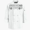 Eight Knot Button Chef Coat with Thermometer Pocket Thumbnail