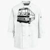 Eight Knot Button Chef Coat with Thermometer Pocket Thumbnail