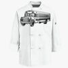 Eight Knot Button Chef Coat with Thermometer Pocket Thumbnail
