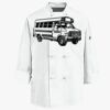 Eight Knot Button Chef Coat with Thermometer Pocket Thumbnail