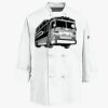 Eight Knot Button Chef Coat with Thermometer Pocket Thumbnail