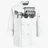 Eight Knot Button Chef Coat with Thermometer Pocket Thumbnail