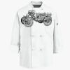 Eight Knot Button Chef Coat with Thermometer Pocket Thumbnail