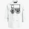 Eight Knot Button Chef Coat with Thermometer Pocket Thumbnail