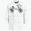 Eight Knot Button Chef Coat with Thermometer Pocket Thumbnail