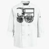 Eight Knot Button Chef Coat with Thermometer Pocket Thumbnail
