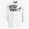 Eight Knot Button Chef Coat with Thermometer Pocket Thumbnail
