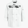 Eight Knot Button Chef Coat with Thermometer Pocket Thumbnail