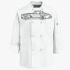 Eight Knot Button Chef Coat with Thermometer Pocket Thumbnail
