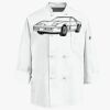 Eight Knot Button Chef Coat with Thermometer Pocket Thumbnail