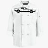 Eight Knot Button Chef Coat with Thermometer Pocket Thumbnail