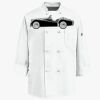 Eight Knot Button Chef Coat with Thermometer Pocket Thumbnail