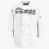 Eight Knot Button Chef Coat with Thermometer Pocket Thumbnail