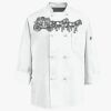 Eight Knot Button Chef Coat with Thermometer Pocket Thumbnail