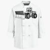 Eight Knot Button Chef Coat with Thermometer Pocket Thumbnail