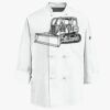 Eight Knot Button Chef Coat with Thermometer Pocket Thumbnail