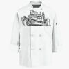 Eight Knot Button Chef Coat with Thermometer Pocket Thumbnail