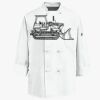 Eight Knot Button Chef Coat with Thermometer Pocket Thumbnail