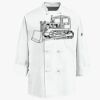 Eight Knot Button Chef Coat with Thermometer Pocket Thumbnail