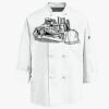 Eight Knot Button Chef Coat with Thermometer Pocket Thumbnail