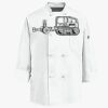 Eight Knot Button Chef Coat with Thermometer Pocket Thumbnail