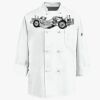 Eight Knot Button Chef Coat with Thermometer Pocket Thumbnail