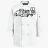 Eight Knot Button Chef Coat with Thermometer Pocket Thumbnail