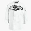 Eight Knot Button Chef Coat with Thermometer Pocket Thumbnail