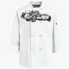 Eight Knot Button Chef Coat with Thermometer Pocket Thumbnail